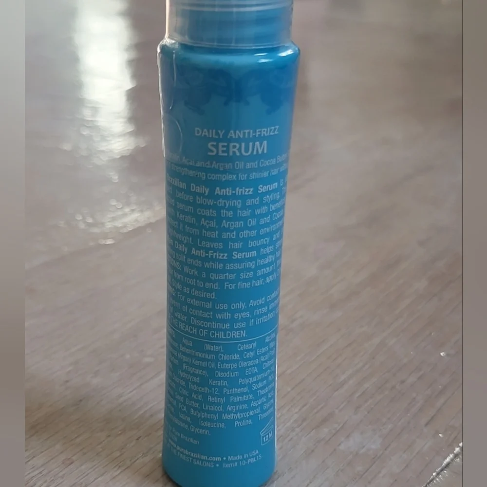 Pure Brazilian Daily Anti-Frizz Serum